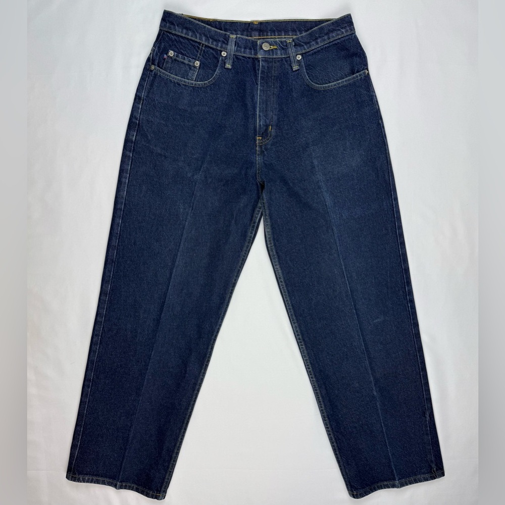Vtg Polo Jeans Co Ralph Lauren Mens Banner Jeans 31 x 30 Y2K Loose Fit B5